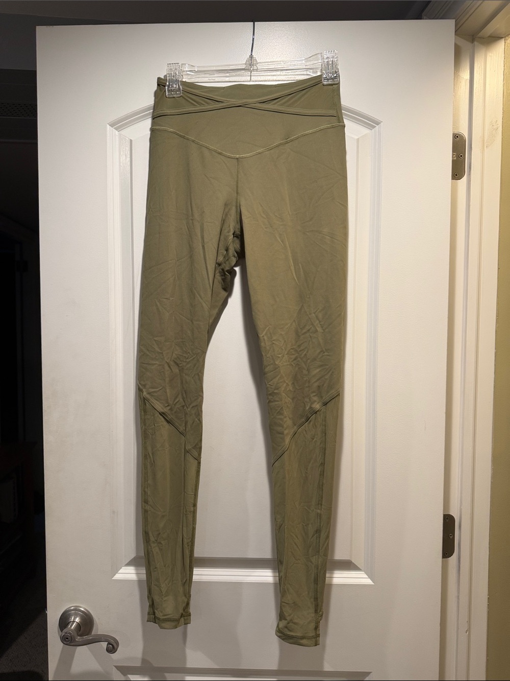 Women’s Olive Green Performance Leggings